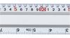 Niigata Seiki SK алюминиевая режущая линейка с быстрой шкалой, ручка 60 см, ACS-60H