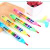 Творческий 20-цветный карандаш для рисования, цветной карандаш для рисования, многоцветная художественная ручка для письма для детей, детский граффити-карандаш, ручка для граффити