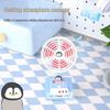 Compact USB Rechargeable Silent Penguin Fan for Dorms