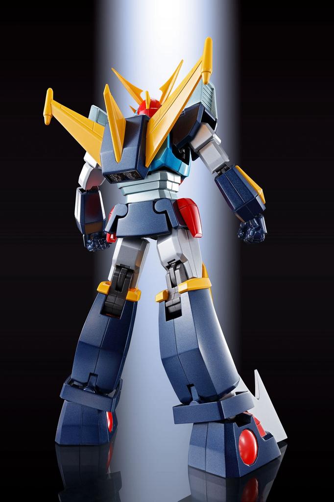 TAMASHII NATIONS Soul of Chogokin Muteki Steel Man Daitarn 3 180 мм ABS литье под давлением ПВХ окрашенная подвижная фигурка GX-82 FA. приблизительно. & &