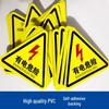 Safety Warning Stickers for Electrical Boxes
