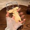Mushroom Drawing For iPhone 17 16 15 14 13 12 11 Pro Max Plus X XS XR Mini Transparent Soft Cover Phone Case
