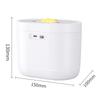 Luxury USB Mini Humidifier Silent Bedroom Aroma Three Mouthed Spray Mist Portable Home Air Purifier Elegant Device USB Charging