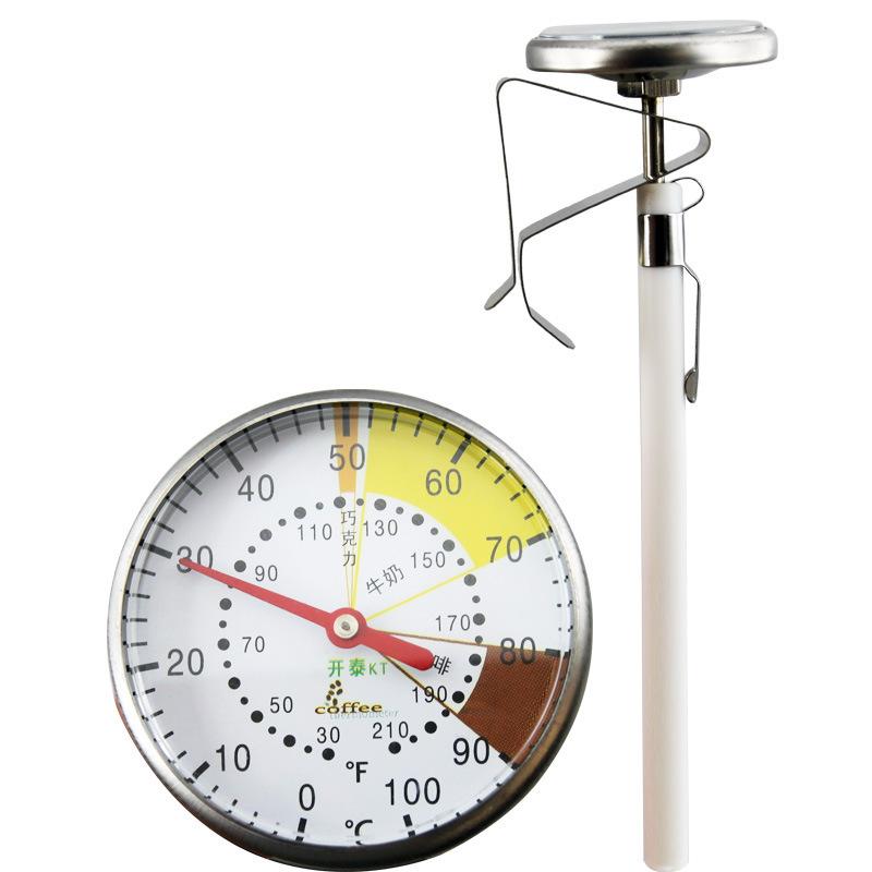 1 Piece Mechanical Probe Temperature Gage Dial F/C Kitchen Tools Food Liquid Milk Coffee Thermometer