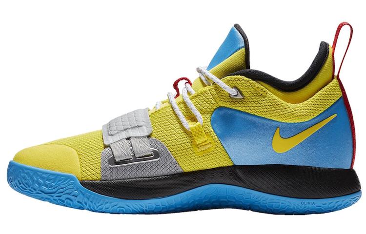 Nike PG 2.5 Opti Желтый Синий Герой GS BQ9457-740