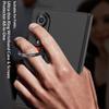 Elastic Wrist Strap Ring Holder Phone Case For Samsung Galaxy Z Fold 8 Fold8 Wide Built-in Screen Protector Skin Friendly Cover