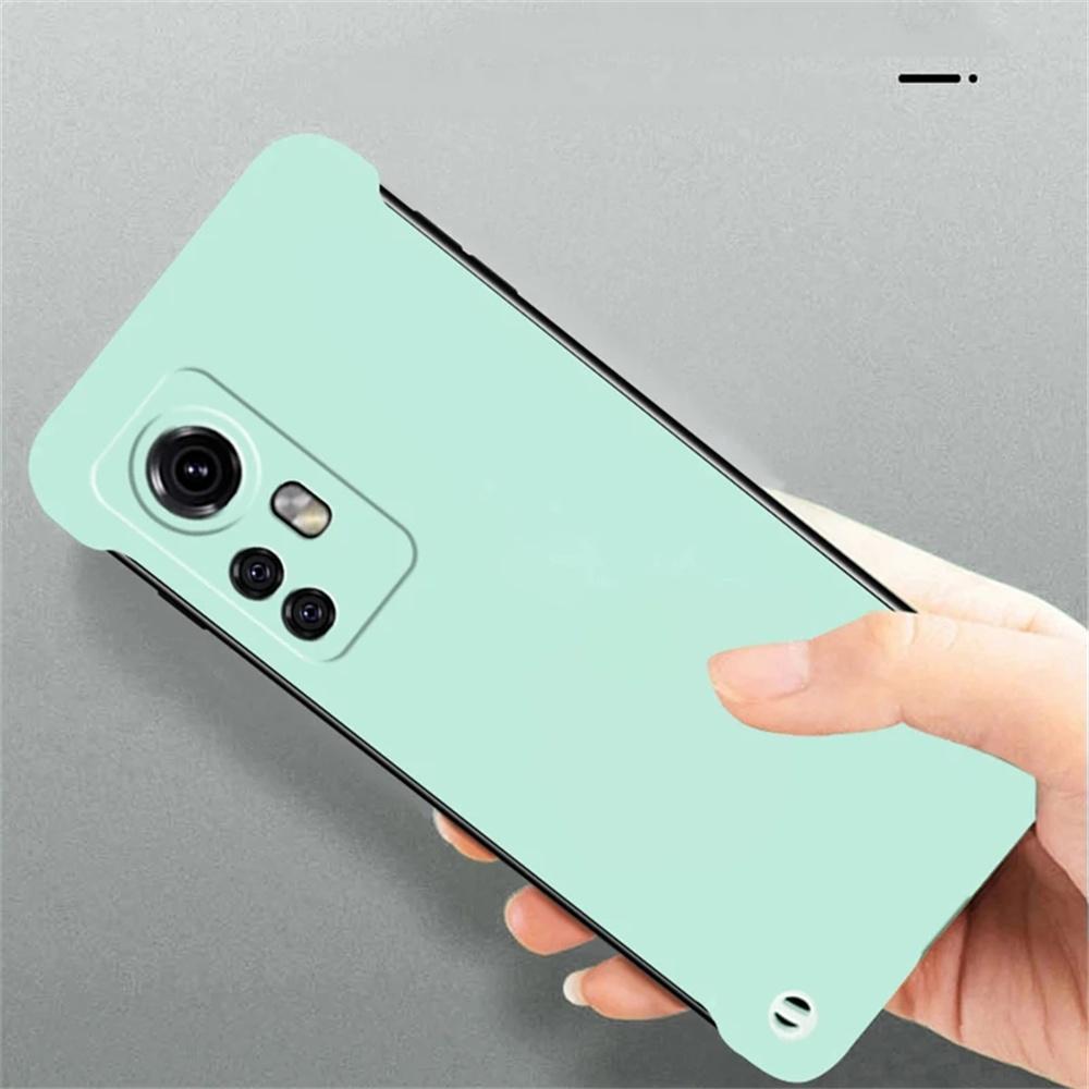 Ультратонкий безрамочный чехол из ПК для Xiaomi MI 13 Pro 12S 10 11 9T Pro, цветной чехол для Mi 12X 11 Lite 5G NE, матовая жесткая крышка для телефона