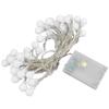 6M 40LED Globe String Light 2 Mode Waterproof Wedding Decorative String Light for Garden Bedroom