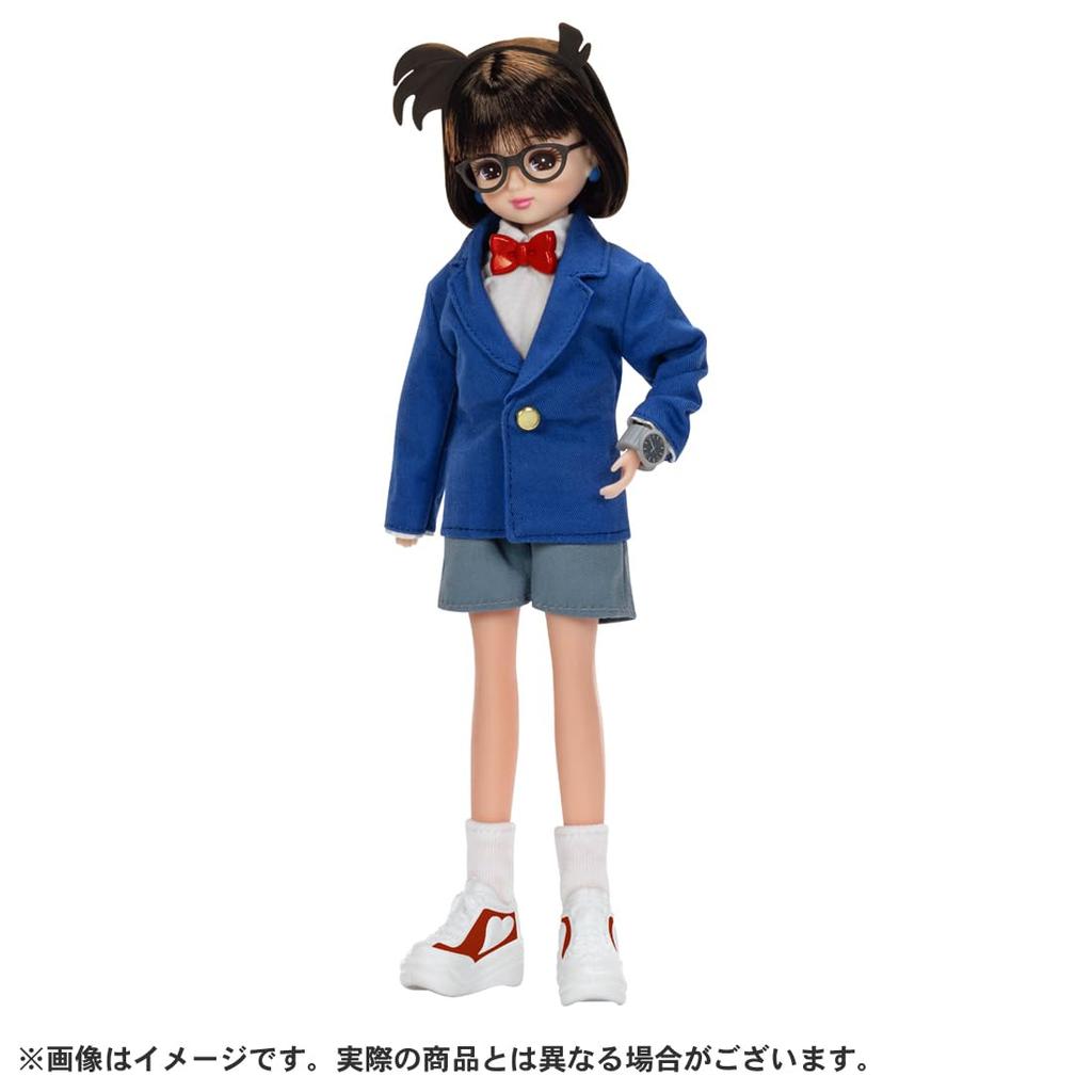 TAKARA TOMY Детектив Конан Эдогава Прекрасная игра понарошку Возраст 3 года и старше Кукла Ликка-чан, Конан, Ликка-чан, Игрушка для переодевания,