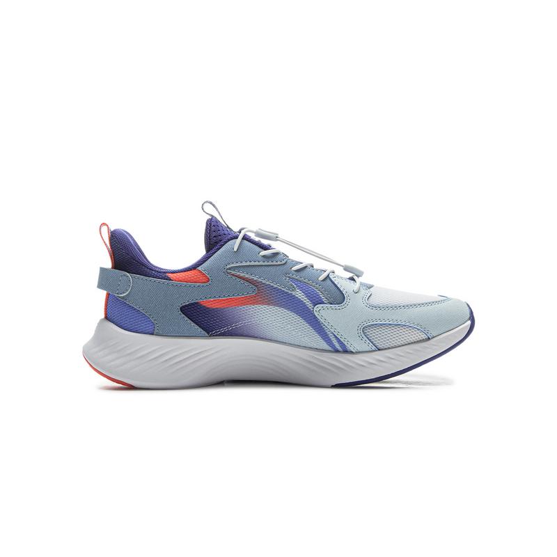 Li Ning Серия спортивного образа жизни для детей Модные Простые Нескользящие Износостойкие Упругие Повседневные Кроссовки Унисекс Повседневные Кроссовки YKCV006-5
