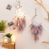 Girls' Heart Dream Catcher Creative Home Hanging Ornaments Indian Dream Catcher Ornaments Wind Bells