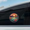 Hawaiian Beach Car Stickers Waterproof Vinyl Decals Auto Body Window Bumper Decor Motorcycle Helmet Stickers TM132