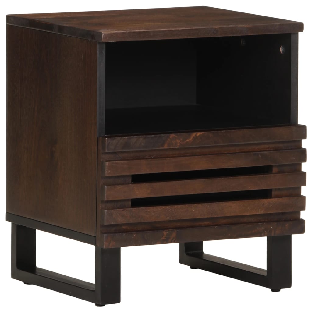 Nightstands (2 pcs) 40 x 34 x 46 cm Solid Mango Wood
