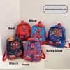 Cartoon Kids Spider Man Backpack For Boys And Girls With Breathable Nylon And Comfortable Shoulder Straps For Kindergarten Daily Use