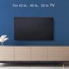 Чехол для плоского экрана 43''/49''/55“ Домашний Настольный Компьютер Монитор Планшеты Монитор