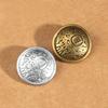 10 шт. круглых металлических пуговиц для мужской и женской одежды, куртки, пальто, ретро-пуговицы, универсальный костюм, свитер, аксессуары премиум-класса