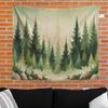 Watercolor Forest Tapestry