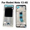 Для Xiaomi Redmi Note 13 4G Средняя рамка LCD экрана Передняя рамка Корпус Рамка Шасси Замена