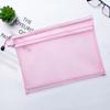 Women Makeup Bags Double Layer Nylon Mesh Cosmetic Storage Bag  Student Stationery Document Bag Organizer Pouch