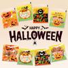 100PCS 10*10cm+3cm Halloween Candy Bags Snack Packaging Pouch  Party Supplies