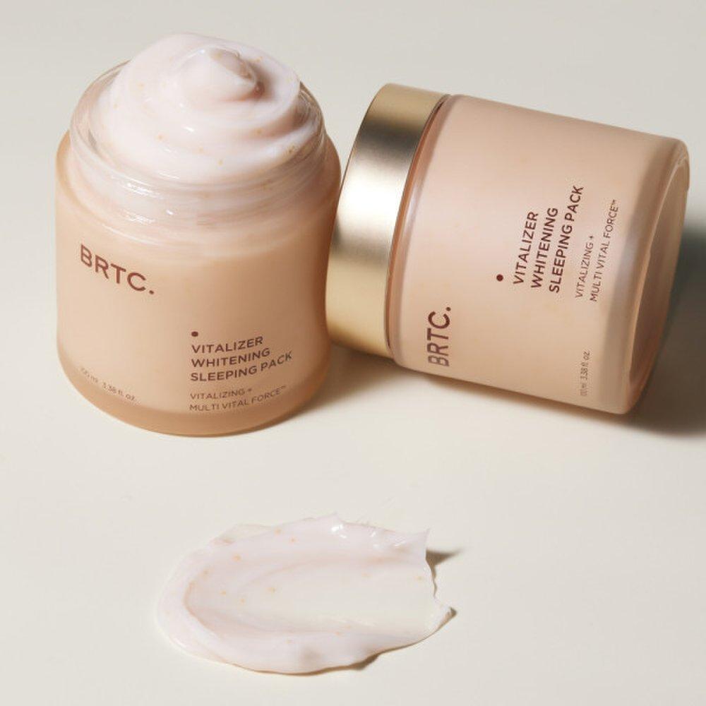 BRTC Vitalizer Whitening Sleeping Pack 100 мл / Ночной крем / Ночная маска