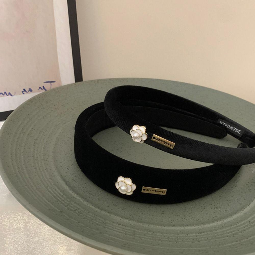 Укладка Цветы Обручи для волос Милая повязка на голову Аксессуары для волос Бархатная повязка для волос