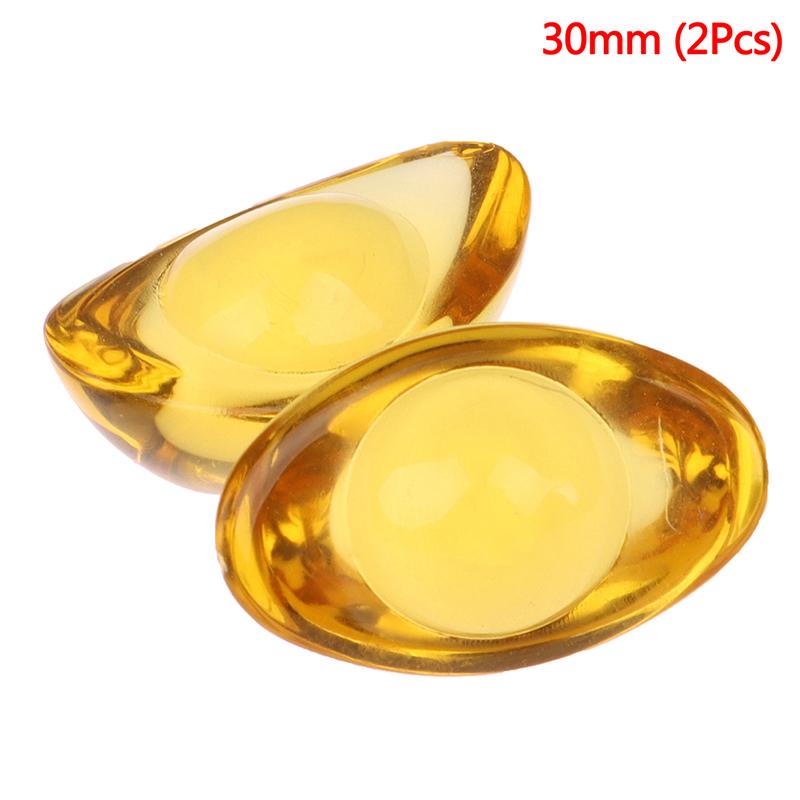 2шт цитрин слиток денег богатство фэн-шуй китайский древний золотой слиток талисман