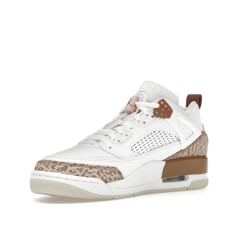 Кроссовки унисекс Air Jordan Spizike Low Archaeo Brown Белый Розовый-Оксфорд Светло-коричневый FQ1759-101
