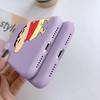 Funny Cartoon Case For iPhone Samsung A55 S24 FE S25 M35 A06 Xiaomi Redmi Note 13Pro 14C Huawei Honor Realme Shockproof Anti-Scratch Matte Phone Cover