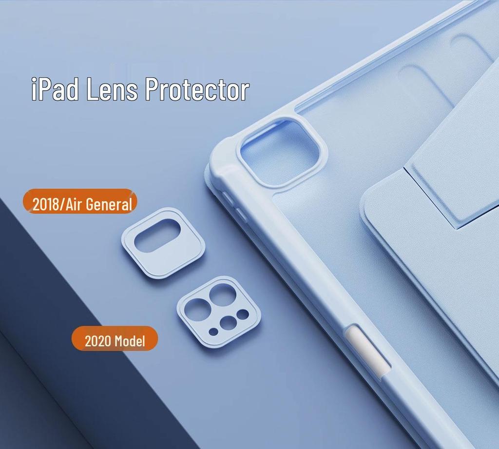 360° Rotating iPad Air 4/5 & Pro 13 Case with Adjustable 10.2/10.9 Inch Pen Slot