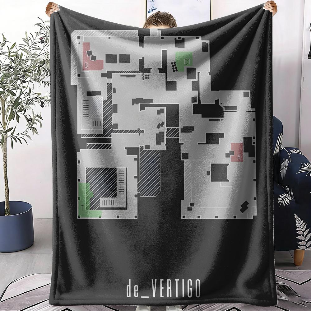 C-Counter Strike CS Go Бросок Летнее Легкое Фланелевое Одеяло Мягкое Дышащее AC Плед для Дивана Кровати Путешествий Уютный Сон