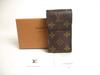 Authentic LOUIS VUITTON Monogram Leather Brown Cigarette Cases #a503  Refurbished