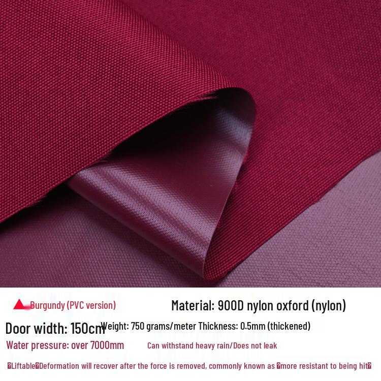 Водонепроницаемая ткань Оксфорд 900D из нейлона для уличных палаток - Влагостойкая и дождестойкая