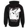 POKEMON Unisex Adult Pikachu Half Tone Hoodie