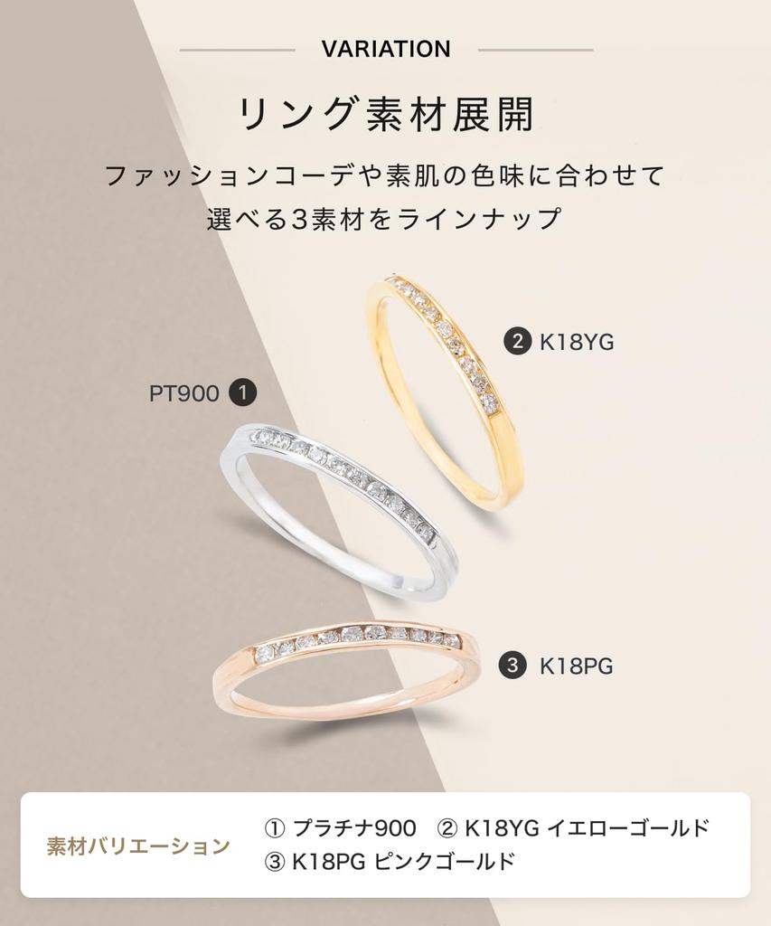 LEGAN Half Eternity Ring with Rail Size 5 In 18K Yellow Gold Natural Diamond Engagement Proposal Ring for Made In Japan Setting, [10 0.1ct Diamonds]