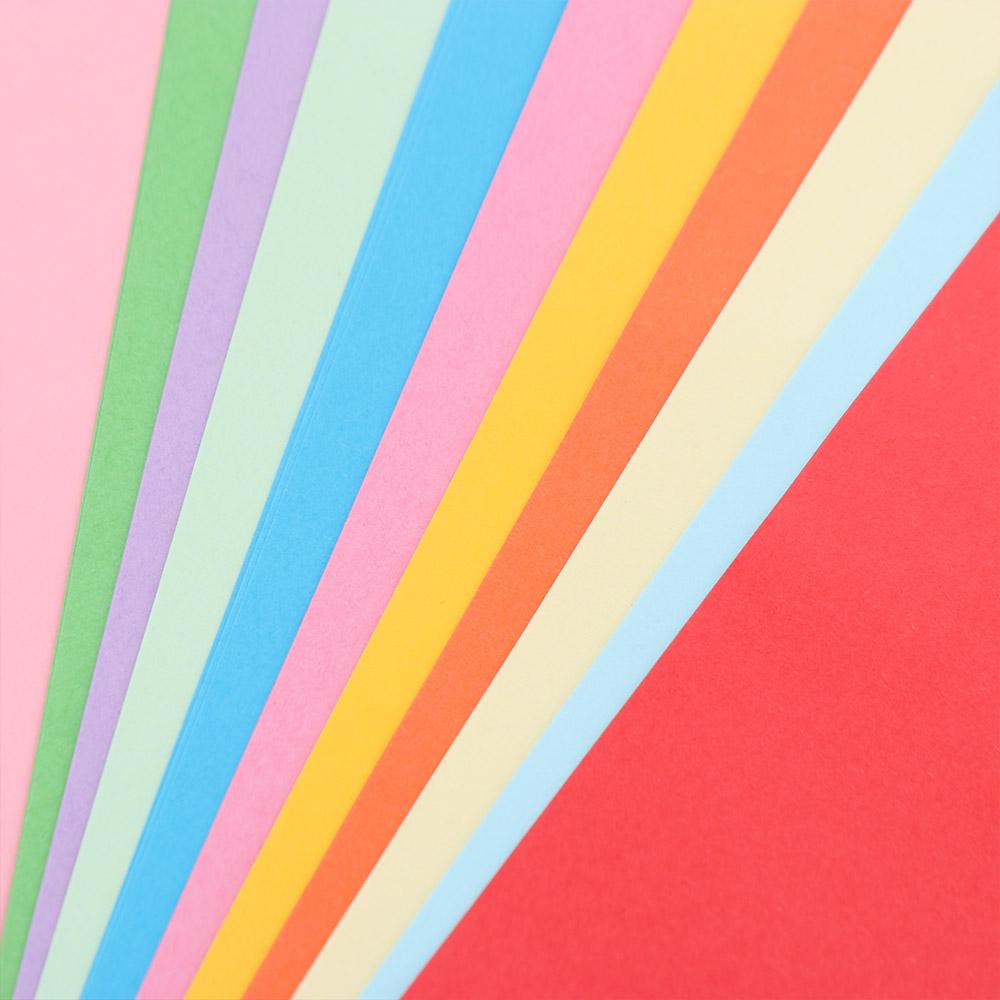 50 Sheets A4 Handmade Colored Paper Set DIY Origami Handcraft Paper Handmade Origami  Children Gift