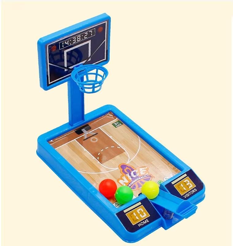 1/2Pcs Fun Mini Desktop Basket Toy For Children Indoor And Outdoor Interactive Basketball Games Leisure Puzzle Games Giving Gift
