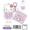 Sanrio Hello Kitty 90-е годы Красочный брелок Сода Kaohana