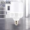 100 Вт E27 светодиодный светильник с винтом, высокая яркость, белый свет, 220 В, 6000 К, защита глаз, немерцающая лампа с высоким тепловыделением