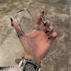 Luxury Soft Silicone Stripes Crystal Jelly Transparent Case For 15 14 13 12 11 Pro Max 15promax Shockproof Bumper Cover