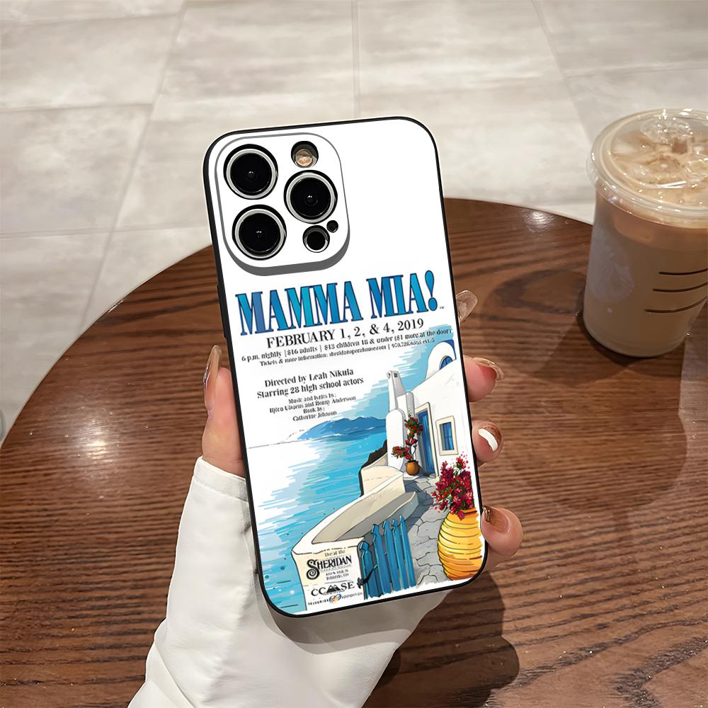 Чехол для телефона с персонажами мюзикла Mamma Mia для iPhone 16 Pro Max 14 12 15 Plus 17 Pro Max 13 Pro 11 Xr X Xs 8 7 Plus Задняя крышка