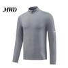 Fashionable Men's Activewear Men Running Shirt Quarter Zipper Athletic Quick Drying Quick-dry Long Sleeve Pullover for Workout Gym Jogging Golf