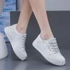 2025 Spring White Women's Lightweight Breathable Sneakers - All-match Casual Running Shoes QR06