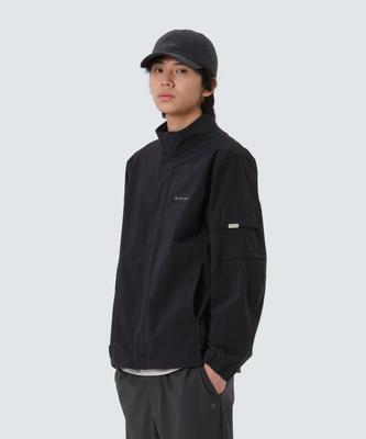 Ветровка Snowpeak Apparel Root Stand с защитой шеи (S25Fmrwb68) черный