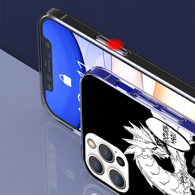 Bleach Hitsugaya Toushirou Cover Phone Case For iPhone 16 17 Air 15 14 Pro Max 16E Phone Case 13 Mini 12 11 7 SE 8 Print Pattern