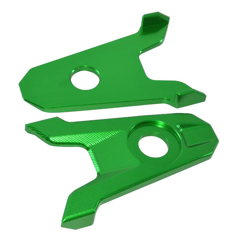 Motorbike Rear Fork Axle Chain Adjuster Decoration Block For Kawasaki Z800 Z 800 2013 2014 2015 2016 2017 2018 2019