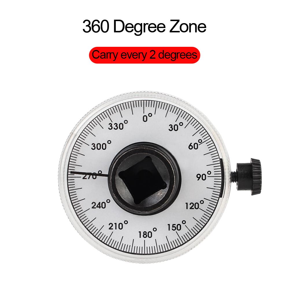 Torque Angle Scale 360 Degrees Calibrated In Degrees Torque Regular Torque Wrench Hand Tools Torquemeter 12.55mm 1/2'' Drive