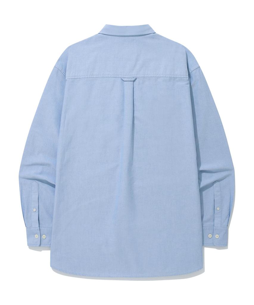 COVERNAT Pigment Oxford Shirt Light Blue