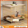 Medium Dog Crate for Labrador Golden Retriever Large Pet Cage with Removable Tray Portable Indoor Outdoor Dog House Kennel