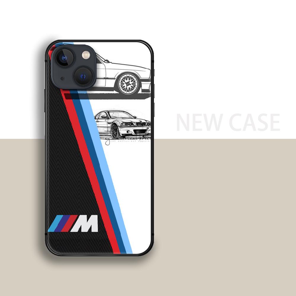 Роскошный автомобильный чехол для телефона BMW M для Iphone Xiaomi Mi Samsung Galaxy Redmi Note AS 6 7 8 9 10 11 12 13 20 21 32 71 4G 5G Max Pro Plus, мягкий чехол из ТПУ Oppo